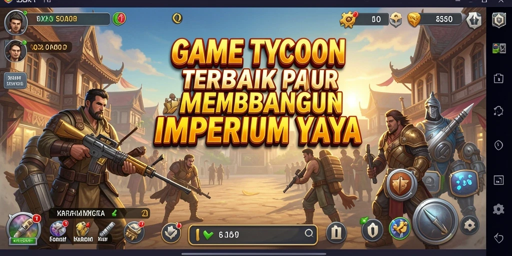 Screenshot gameplay 55RT menunjukkan interaksi bisnis yang menarik.