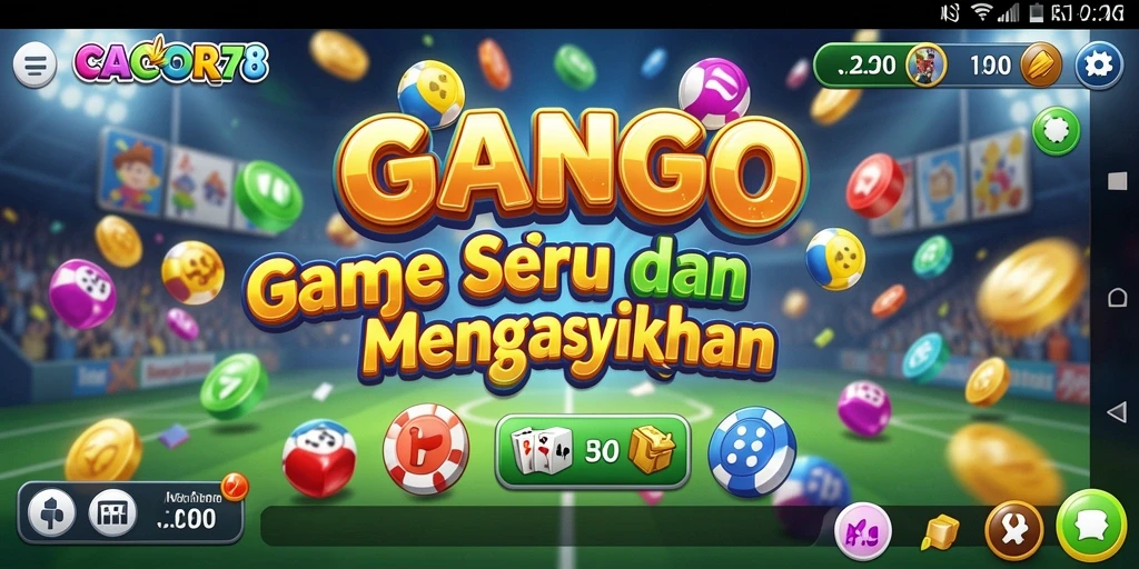 Screenshot gameplay CACOR78 menampilkan suasana seru bermain Bingo.