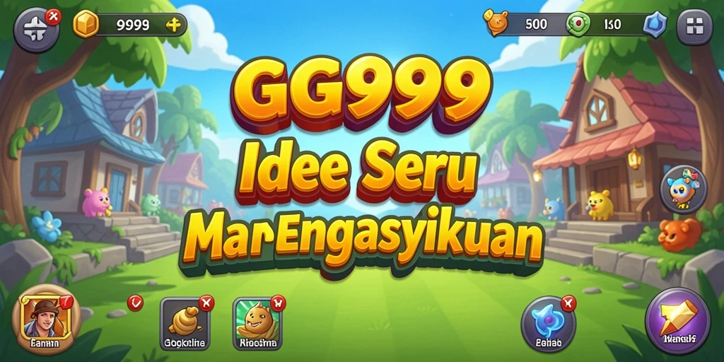 Tampilan luar biasa dari gameplay Idle GG999 dengan karakter yang beraksi.
