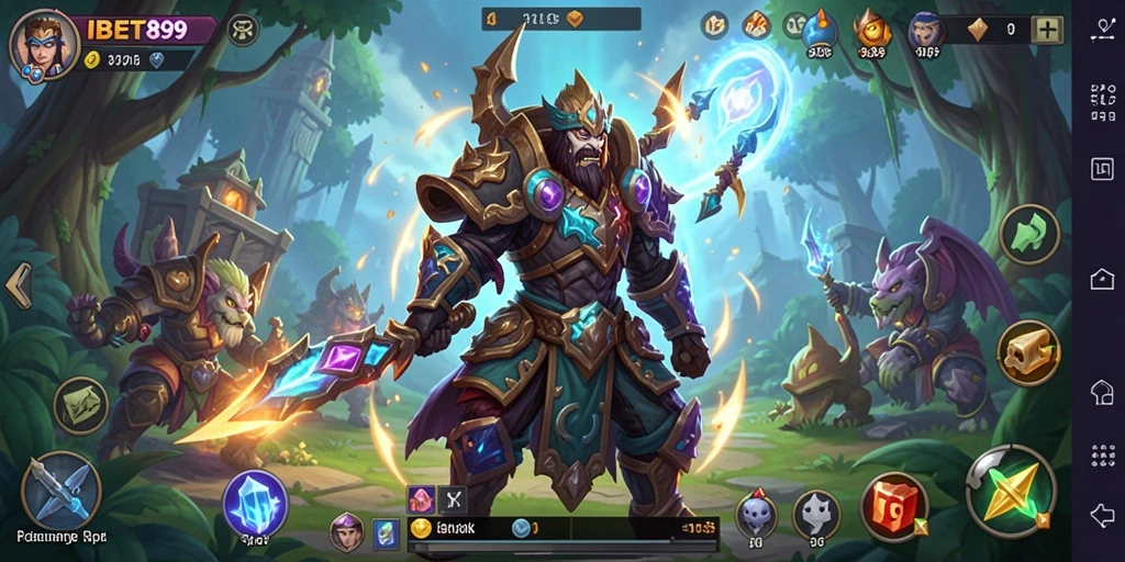 Tampilan gameplay RPG yang menarik dan mendalam.