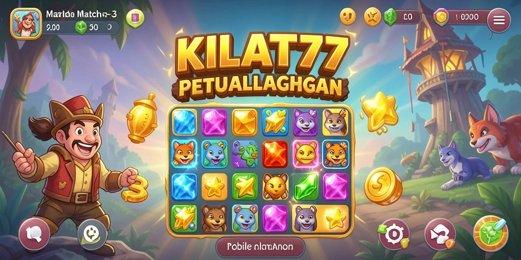 Gameplay seru KILAT77 dengan warna-warni yang menawan.