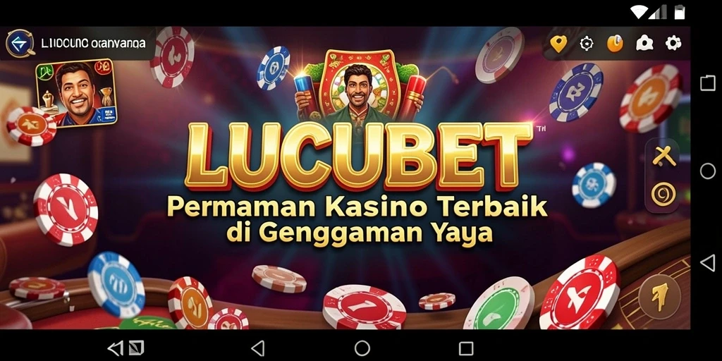 Tampilan menarik permainan Kasino LUCUBET yang menggugah selera.