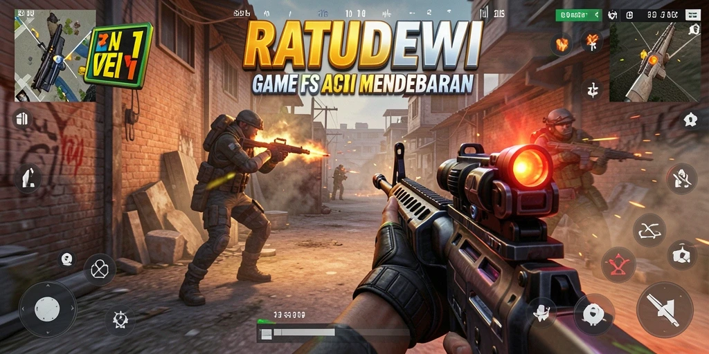 Screenshot gameplay mendebarkan dari RATUDEWI.