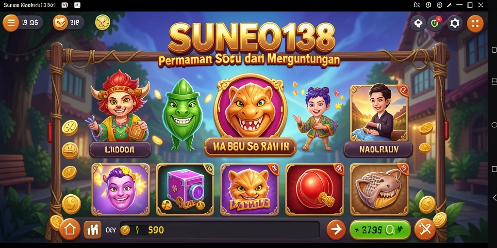 Tampilan gameplay SUNEO138 yang menakjubkan dan penuh aksi.